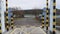 Border Ukraine - Moldova. Checkpoint Yampil - Koseuts. Ferry crossing on the Dniester river.