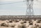 Border wall at the Imperial Valley, southern California