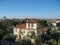 Bordighera, Italy, morning view looking out to the sea