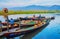 The bored boaters, Inle Lake, Myanmar