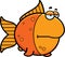 Bored Cartoon Goldfish