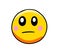 Really Bored Yellow Cartoon Emoticon