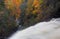 Borer Falls in Ontario, Canada in fall