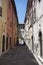 Borgo Velino Rieti, Lazio, Italy, old street