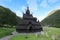 Borgund Stave church. Built in 1180 to 1250, and dedicated to th