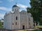 Boris and Gleb Cathedral or Borisoglebsky Cathedral. Famous architectural monument of the pre-Mongol period. Chernihiv city