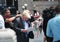 Boris Johnson outside the City Hall