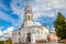 Borisoglebsky monastery,  Vvedenskaya church in a summer day