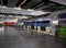 Borispol, Ukraine - June 23, 2020: Boryspil International Airport Terminal D. Reception. Empty airport building due to coronavirus