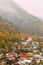 Borjomi, Samtskhe-Javakheti, Georgia. Aerial View Cityscape Of Borjomi