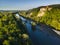 Borl Castle in Dolane Slovenia at Hill Top at Drava River Bank. Gestapo Prison During World War Two