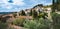 Bormes les Mimosas - Town Panoramic view with Mimosas trees