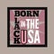 Born black in the USA slogan,with the Statue of Liberty in the background