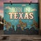 `Born in Texas` mural by artist Lesli Marshall in Oak Cliff, Dallas.