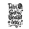 Born to Snowboarding quote. White hand drawn Snowboarding lettering logo phrase