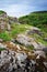 Bornholm island landscape with rocks