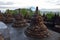 Borobudur, a 9th century Buddhist Temple in Magelang, Central Java, Indonesia