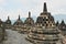 Borobudur - world`s largest Buddhist temple built in 9th-century.