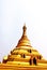 Borommathat Nakhon Chum Kamphaeng Phet, Thailand. The Golden Pagoda the famous and landmark Thailand. photo