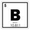 Boron chemical element