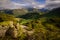 Borrowdale from Castle Crag, Lake District