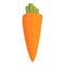 Borsch carrot icon cartoon vector. Recipe dish