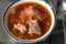 Borscht ukrainian national cuisine