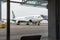 Boryspil, Ukraine - Jan 15, 2020. Ukraine International Airlines plane in airport at aircraft catering before flight