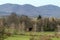 Borzsony mountain view from Nograd, Hungary