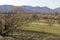 Borzsony mountain view from Nograd, Hungary