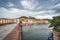 Bosa, colourful town in Sardinia, Italy