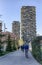 `Bosco Verticale`, vertical forest apartment and buildings in the area `Isola` of the city of Milan, Italy