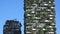 Bosco verticale vertical forest buildings in Milan, Italy