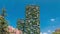 Bosco Verticale or Vertical Forest timelapse hyperlapse. It is a pair of two residential towers in the district of Porta