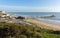 Boscombe Pier Bournemouth coast Dorset England UK near to Poole