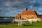 BOSHAM, WEST SUSSEX/UK - DECEMBER 5 : House on the coastline at