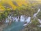 Bosnia and Herzegovina - Aerial view of Kravice Waterfalls