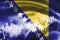 Bosnia and Herzegovina flag, stock market, exchange economy and Trade, oil production, container ship in export and import