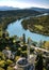 Bosnia herzigovina pocitelj village mosque clock tower church river