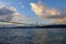 Bosphorus and clouds