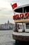 Bosphorus ferry with Galata Tower in the background, Istanbul, Turkey