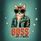 Boss Like A Boss - A Cat Wearing Sunglasses And A Jacket