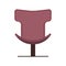 Boss office chair vector flat icon front view. Comfortable relaxation sign interior furniture equipment nobody