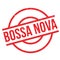 Bossa Nova rubber stamp