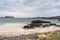 Bosta Beach on the Isle of Lewis in Scotland.