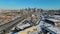 Boston city aerial view, Massachusetts, USA