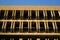 Boston city hall at dusk