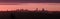 Boston dawn skyline