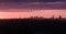 Boston dawn skyline