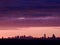 Boston dawn skyline